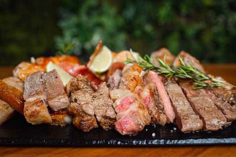 Meat Lovers Supreme Pizza loaded with sausage pepperoni and bacon